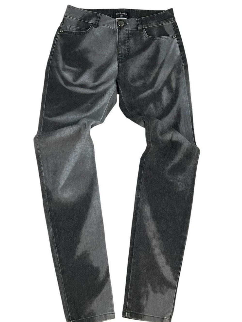 Chanel Black Slim Fit Jeans